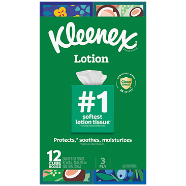 Kleenex® Soothing Lotion™ Facial Tissue