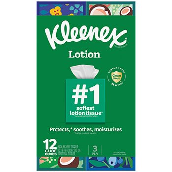 Kleenex® Soothing Lotion™ Facial Tissue