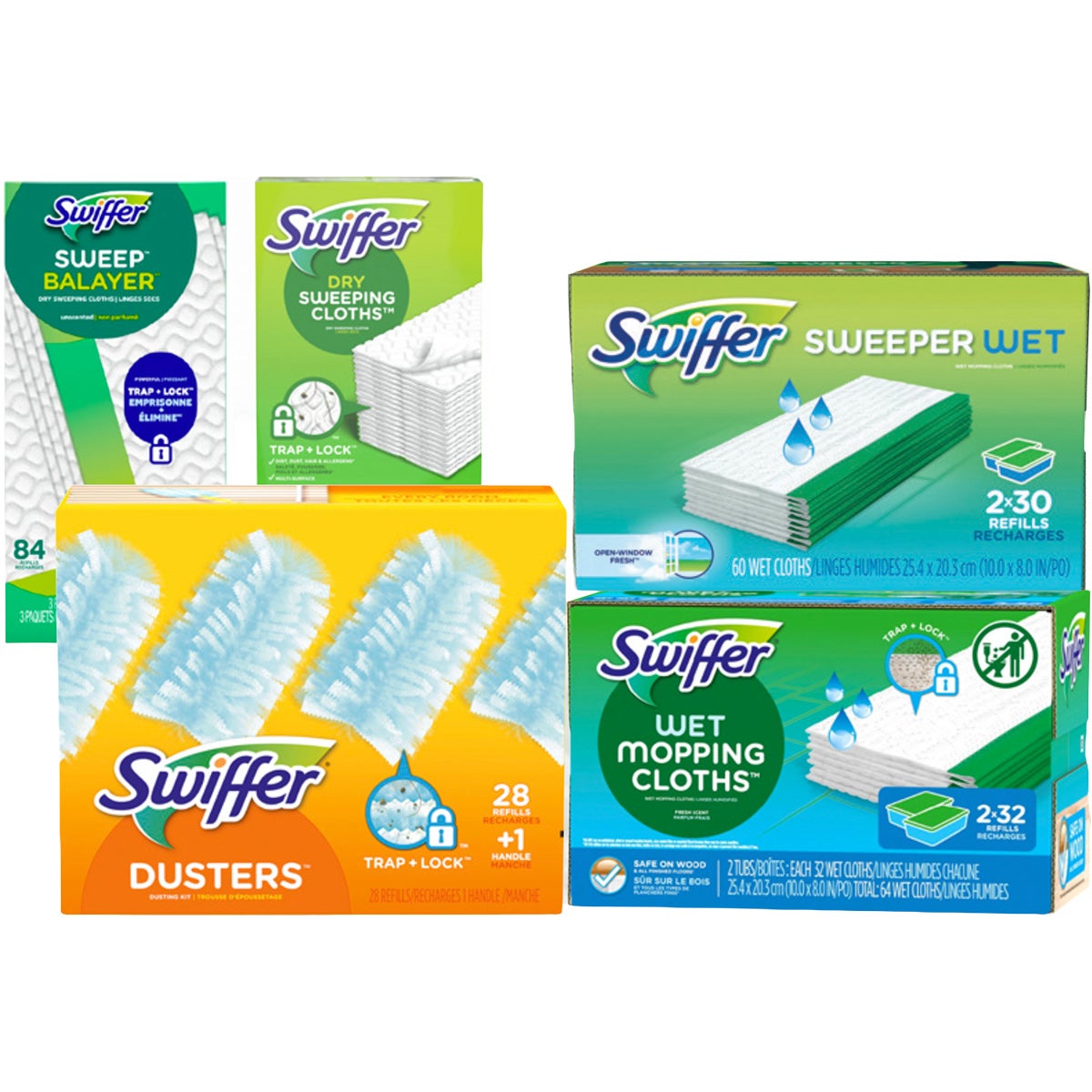 Swiffer dusters, dry or wet refills