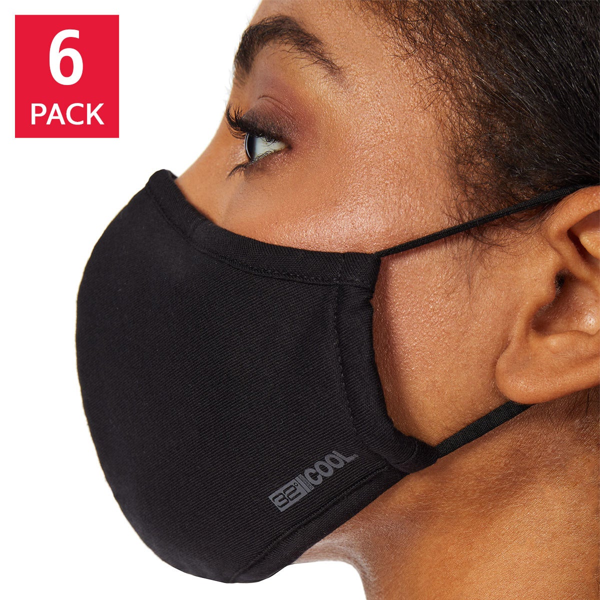 32 Degrees Unisex Cotton Face Cover, 6-pack | Costco