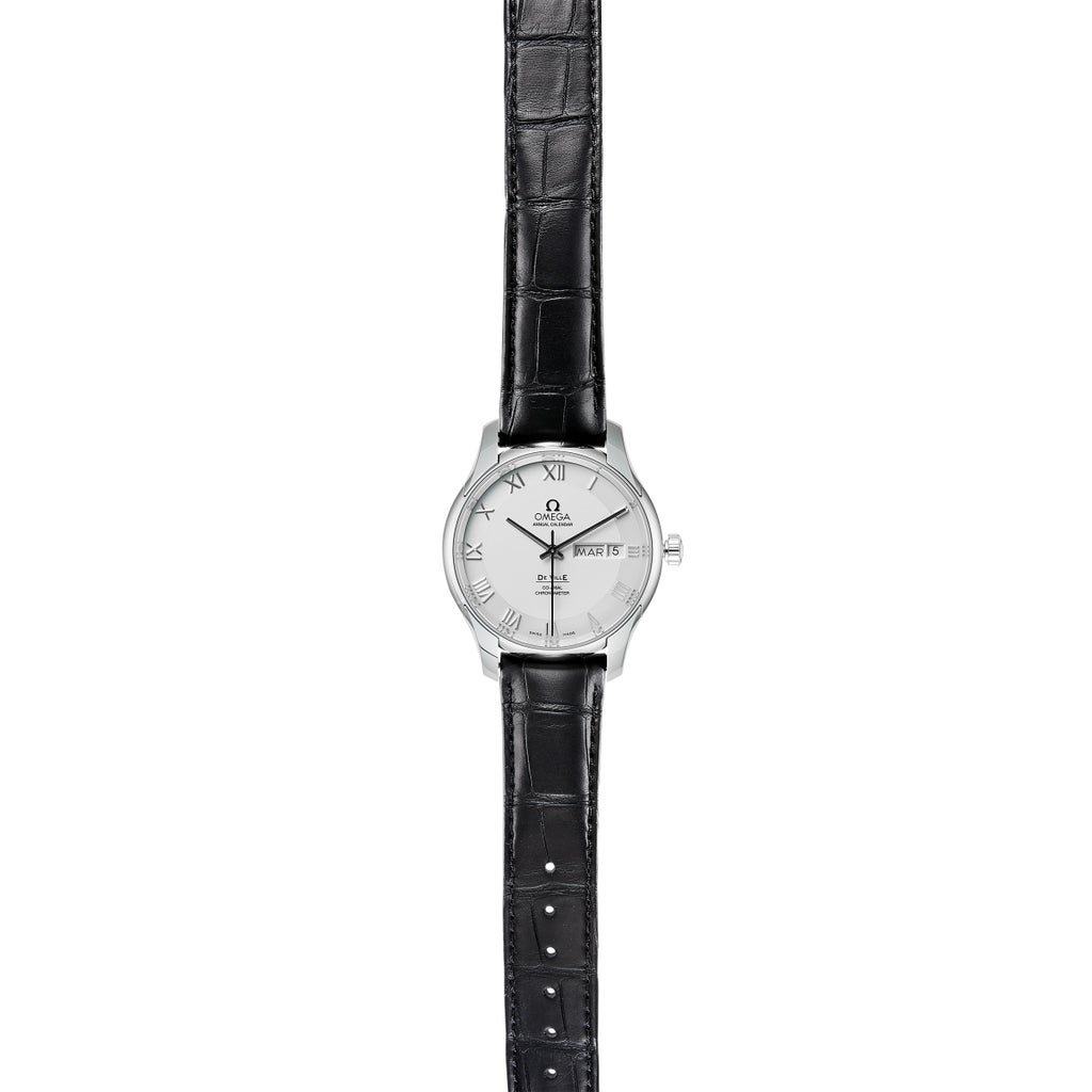 Omega De Ville Annual Calendar Stainless Steel Automatic Men's