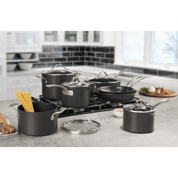 Kirkland Signature 12-piece Non-Stick Cookware Set | Costco