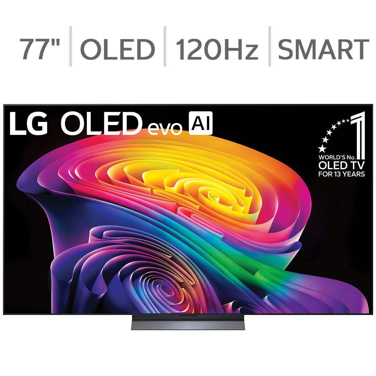 LG 77" Class - OLED evo AI C6H Series - 4K Smart TV - Allstate 3-Year Protection Plan Bundle Included For 5 Years of Total Coverage*