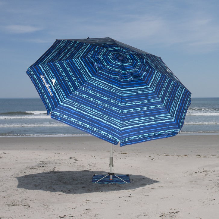 blue wave patio umbrella Our Beach Umbrella 6ft 8-rib Printed Porcelain while the 210G polyester canopy helps resist fading and UV exposure HOMLUX 10' Patio Umbrella with