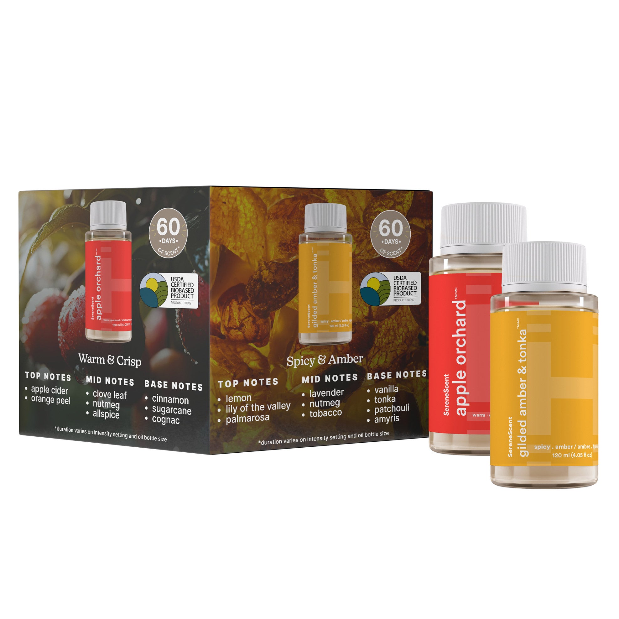 Homedics SereneScent Diffuser Oil Value Bundle, 2-pack | Costco