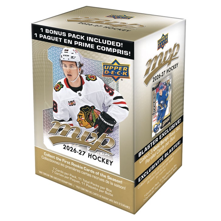 Upper Deck 2026-27 MVP Hockey Blaster Boxes 3-pack | Costco