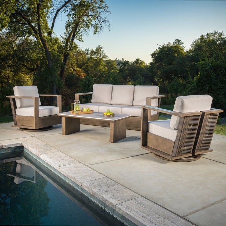 SunVilla Sorrento 4-piece Outdoor Patio Seating Set | Costco