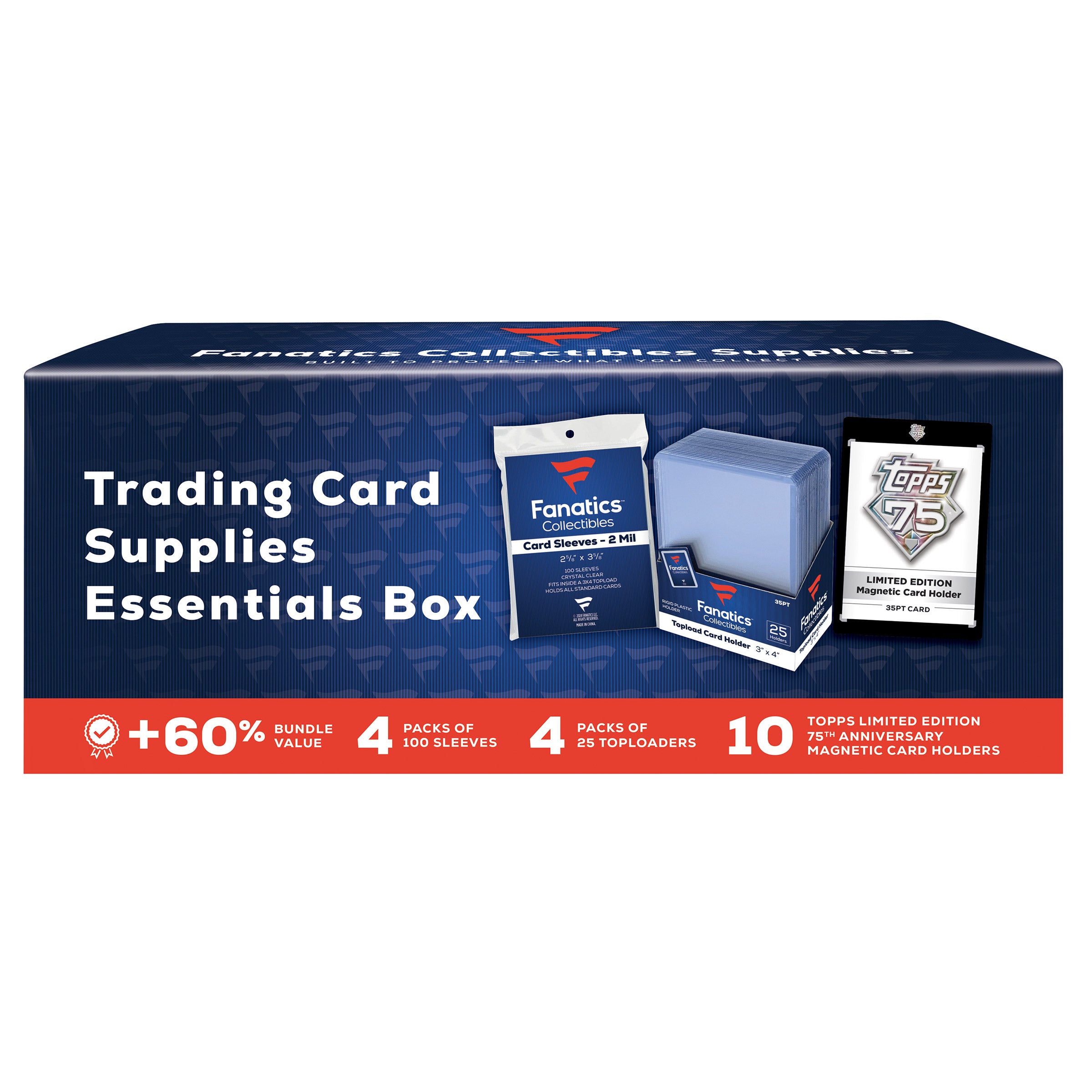 TOPPS 75th Anniversary Trading Card Supplies Box