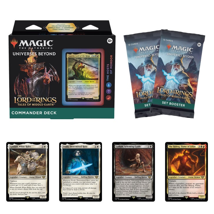 mtg lord of the rings commander precons Take Over Thursday's the Rings: Tales of Middle-earth Previews Magic the GatheringForth now Magic: The Gathering The Lord