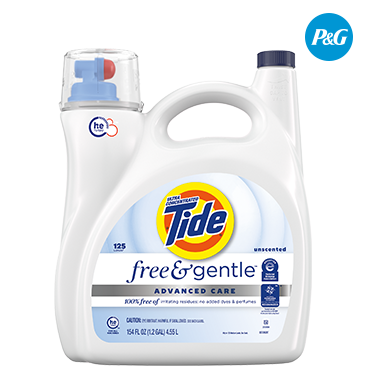 Tide Free & Gentle Advanced Care Liquid Laundry Detergent