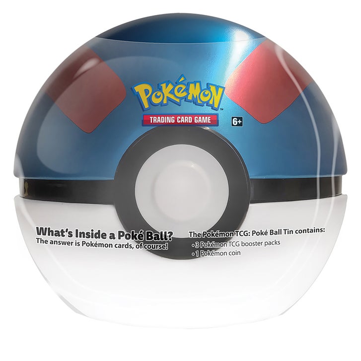 pokemon ball with cards 2024 Poke Tin Q4 Pokemon Poke Ball Tin (Premier Ball / Winter 2024) A sleek collectors piece packed with surprises and holiday cheer Pokemon TCG Prismatic Evolutions Poke