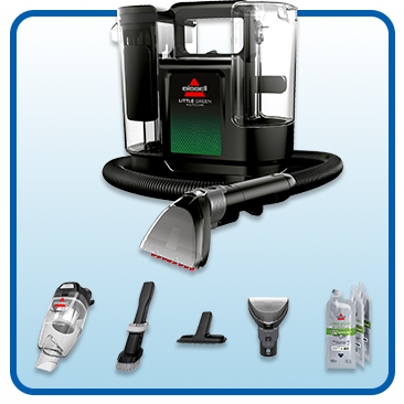 BISSELL Little Green MultiClean Wet and Dry Portable Carpet and Upholstery Cleaner