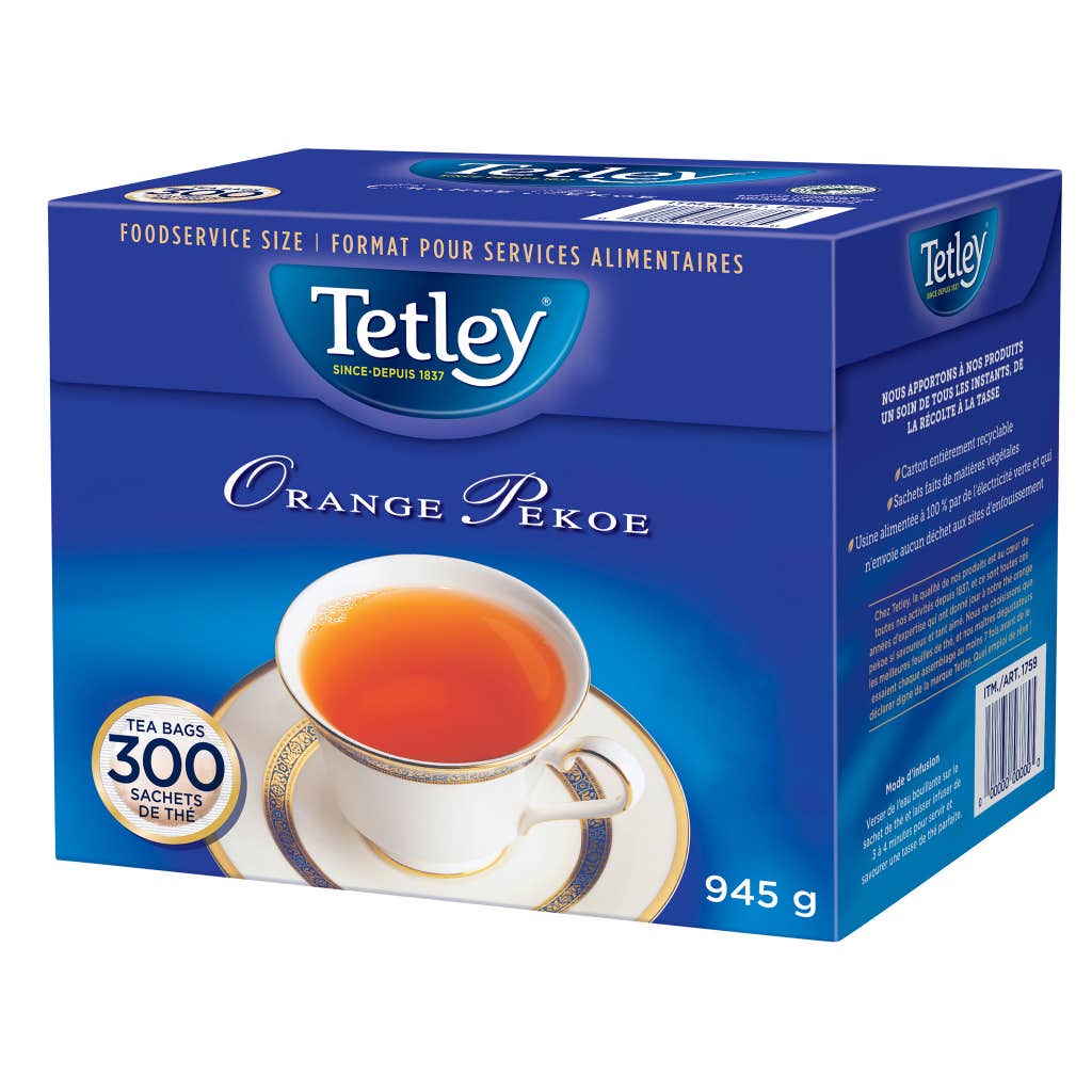 Thé Orange Pekoe de Tetley