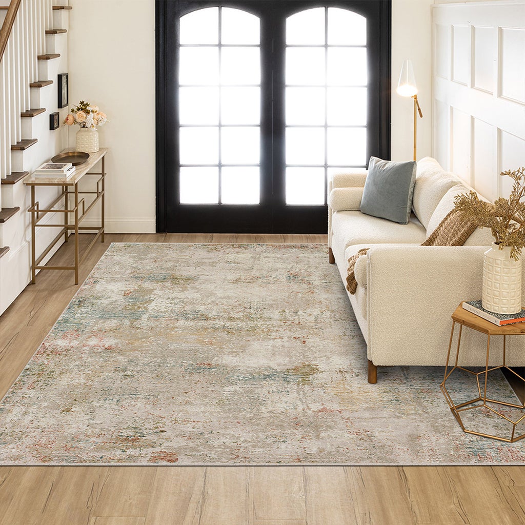 Mohawk Home Memento Area Rug, Morgen Ivory, 6’6” x 9’10” | Costco