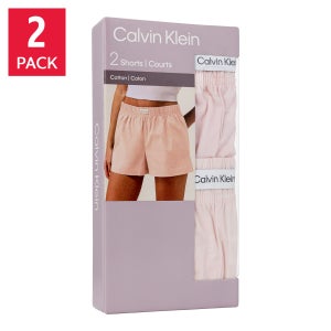Calvin Klein Women's Cotton Shorts, 2-pack