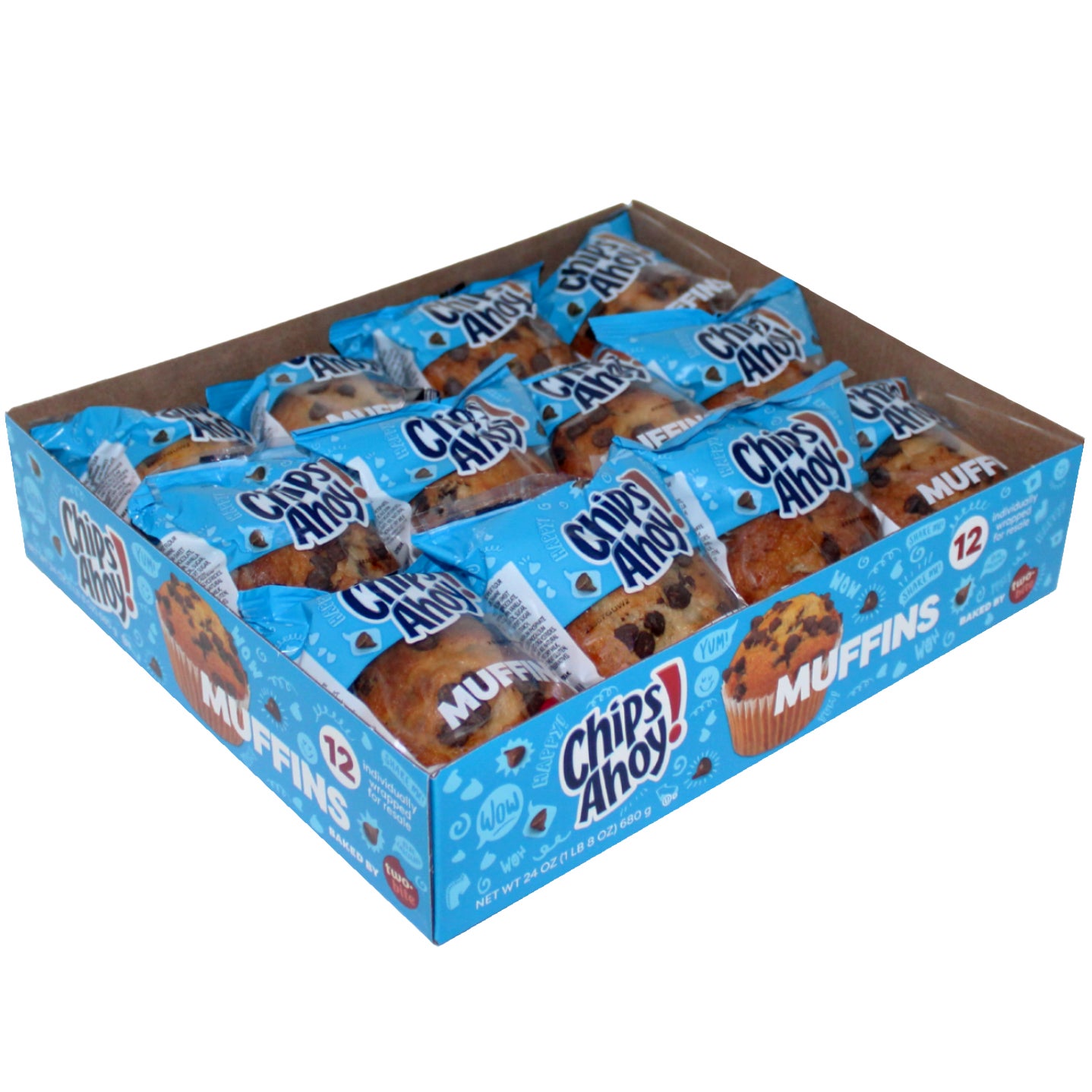 【ma様】専用・４点まとめ買い特割特価≪赤360g×2、青360g、肌300g≫ Two Bite Chips Ahoy! Muffin, 2 oz, 12 ct | Costco