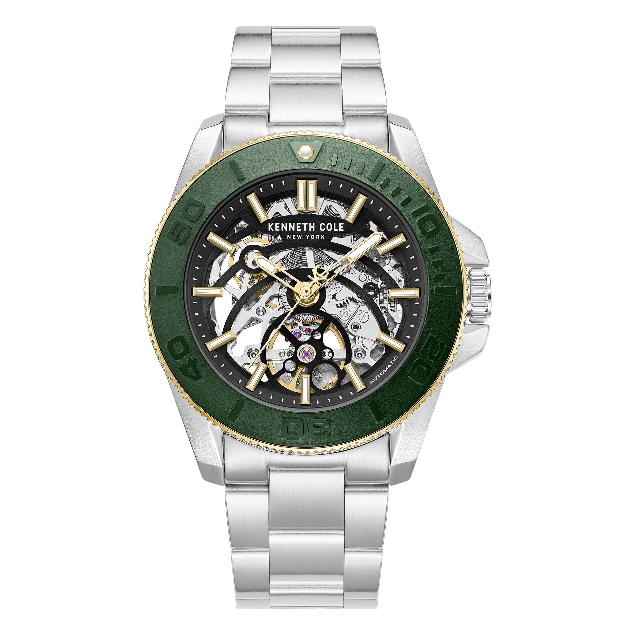 Kenneth Cole New York Black Transparent Dial Men's Watch | Costco
