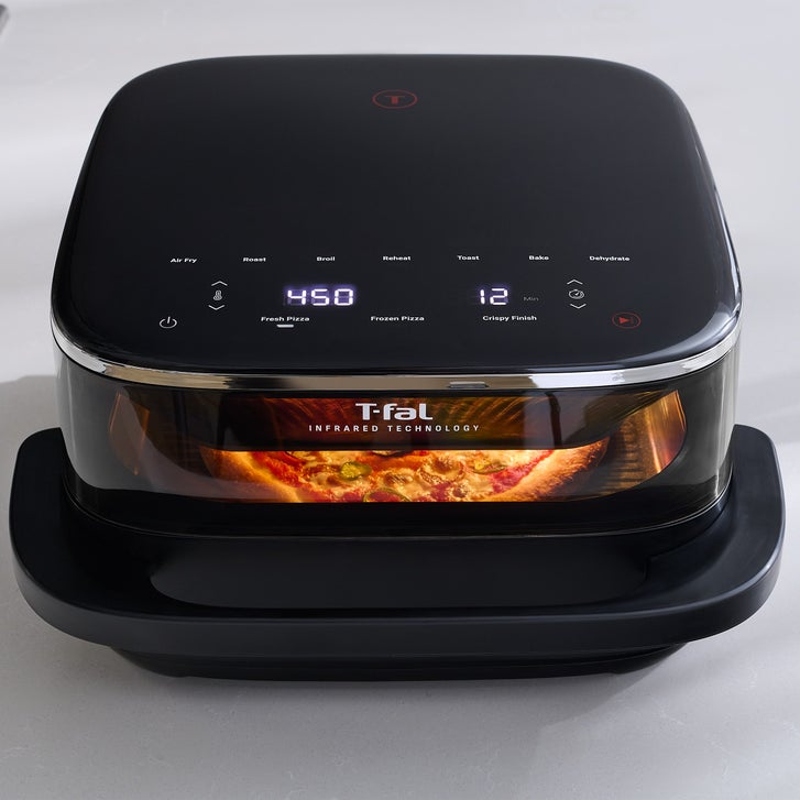 T−FAL FV4670J0 T-fal Surface XXL 6.3 Qt Infrared Air Fryer, 1800W, No Preheat