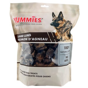Yummies Lamb Lung Dog Treats 600 g