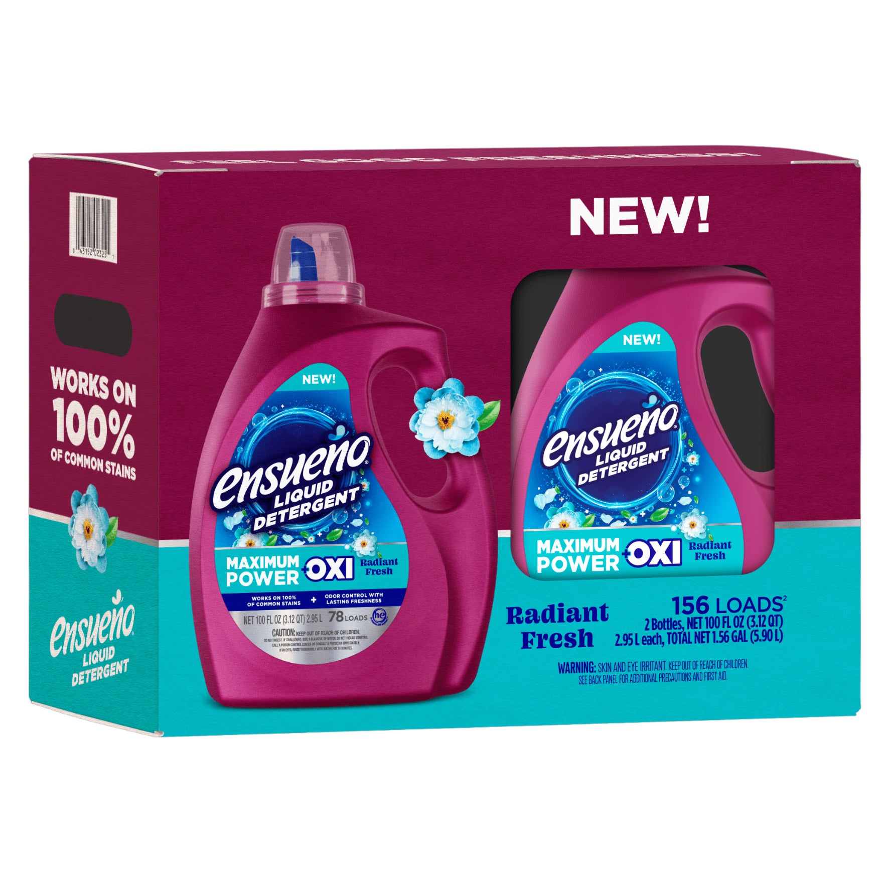 ENSUENO LIQUID LAUNDRY DETERGE 2 / 100 OZ