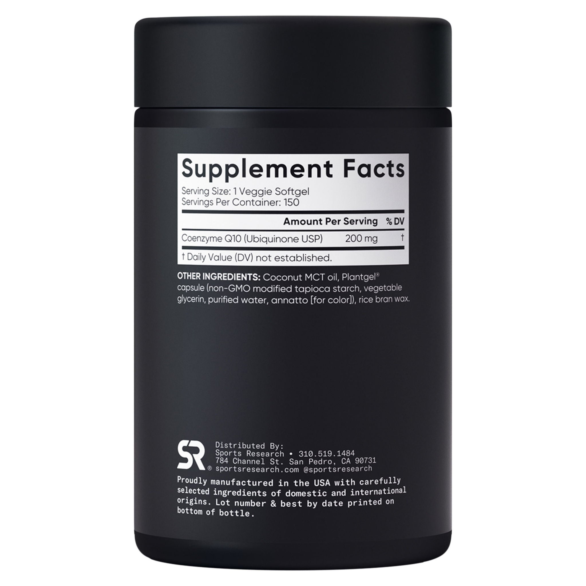 Sports Research CoQ10 200mg, 150ct | Costco