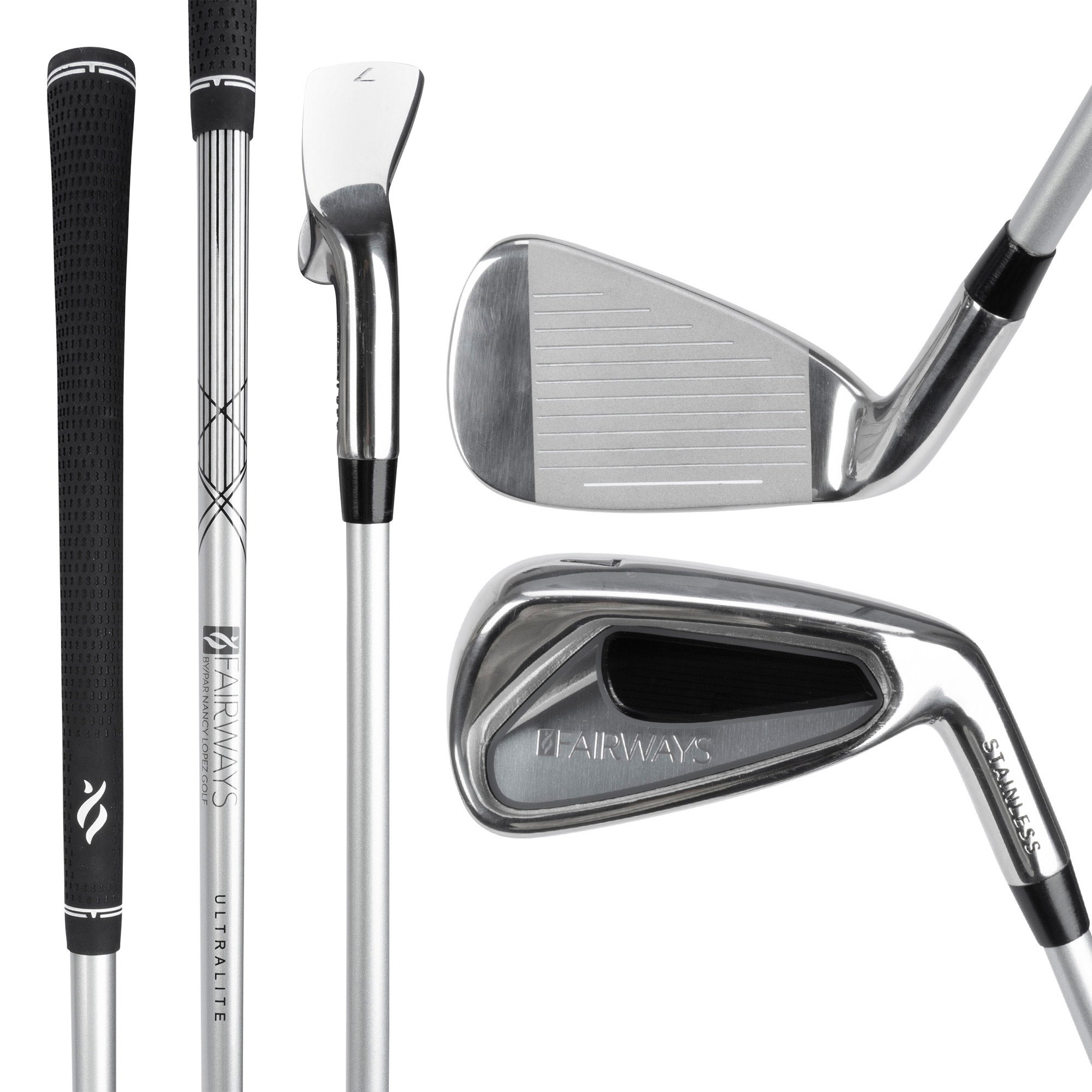 Fairways by Nancy Lopez 11-piece Women's Golf Club Set with Stand