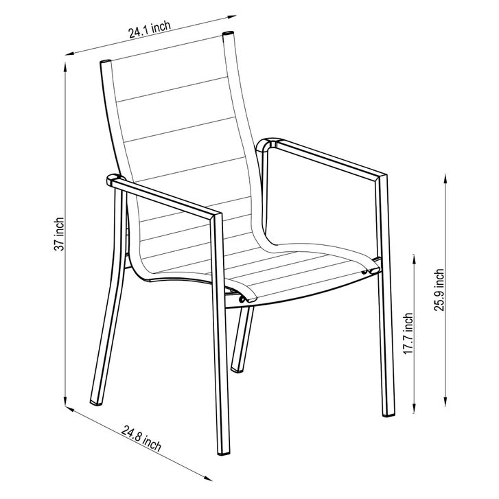 LifestyleGarden Urbanite 7-piece Outdoor Patio Dining Set | Costco