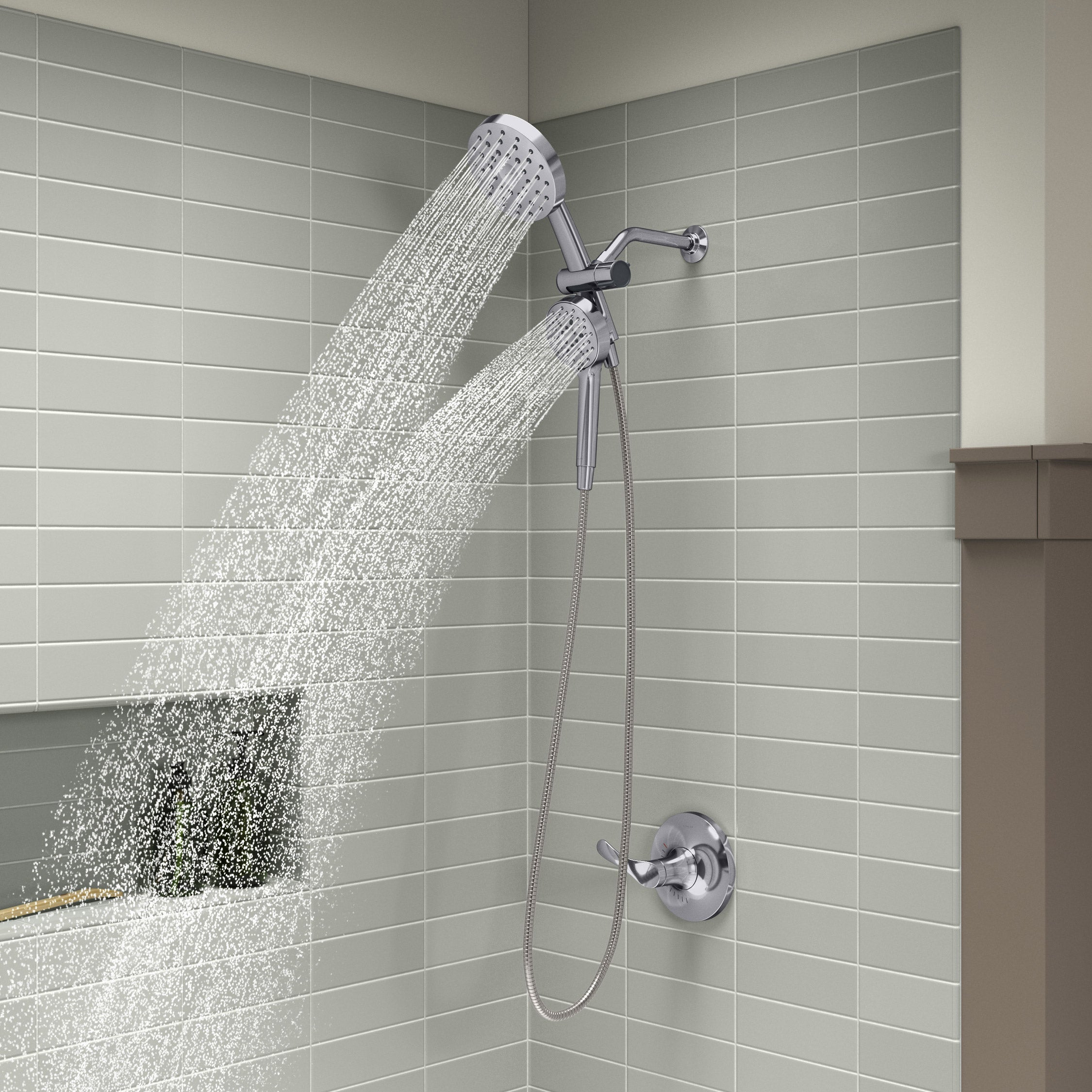 ebay 6-position turbo spin combo shower head in chrome Giessdorf 6 Jet Head, Replacing your shower head is one of the quickest Kohler Prone 3-in-1 Multifunction Shower