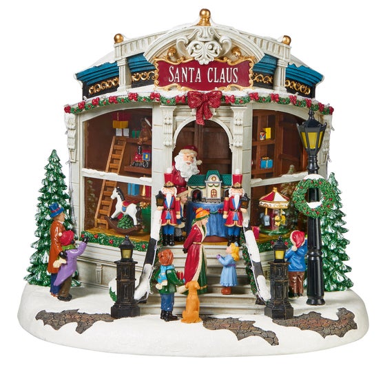 コストコ　Santa's Toy Shop クリスマスディスプレイ Santa's Toy Shop with Music | Costco