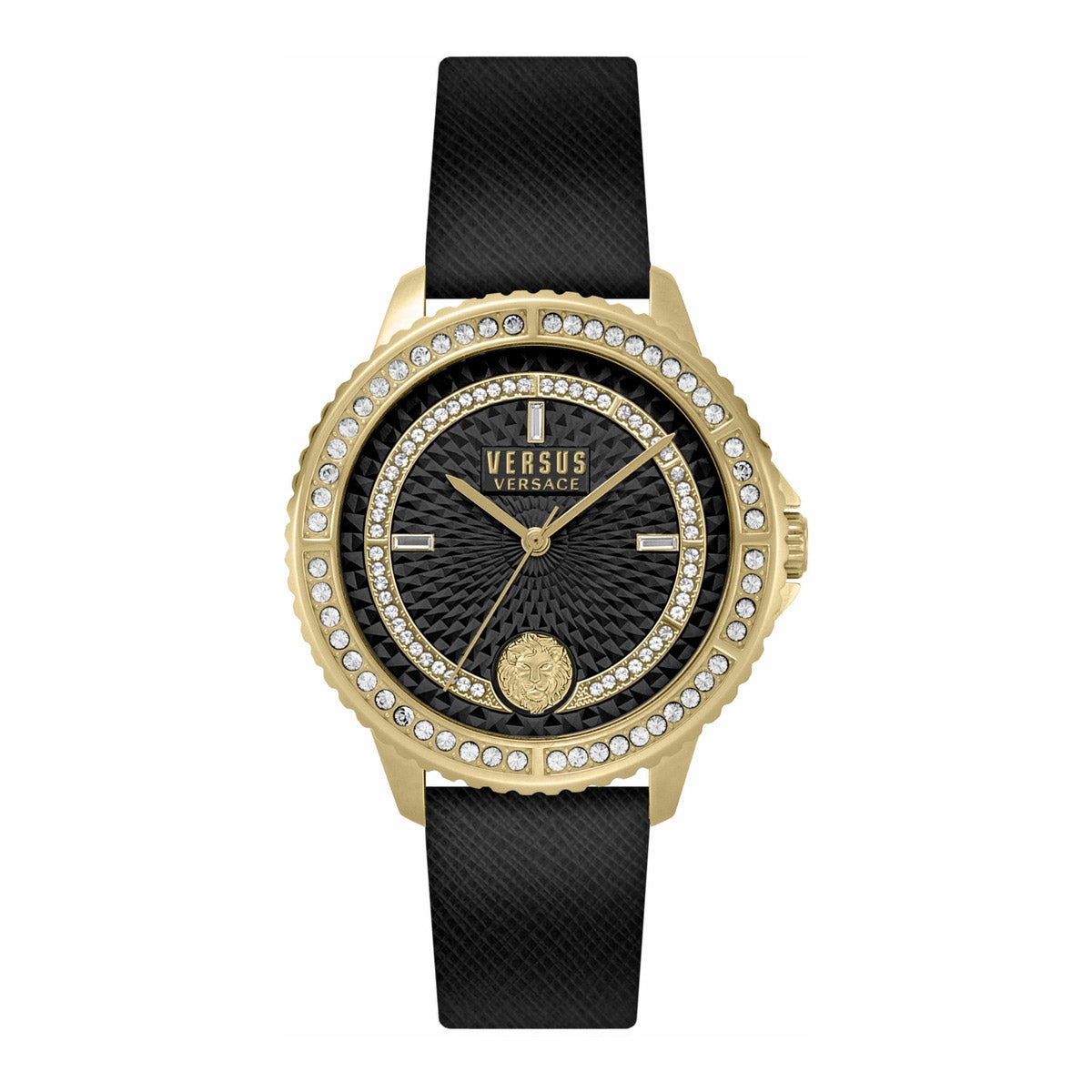 Versus Versace Montorgueil Stainless Steel Crystal Ladies Quartz