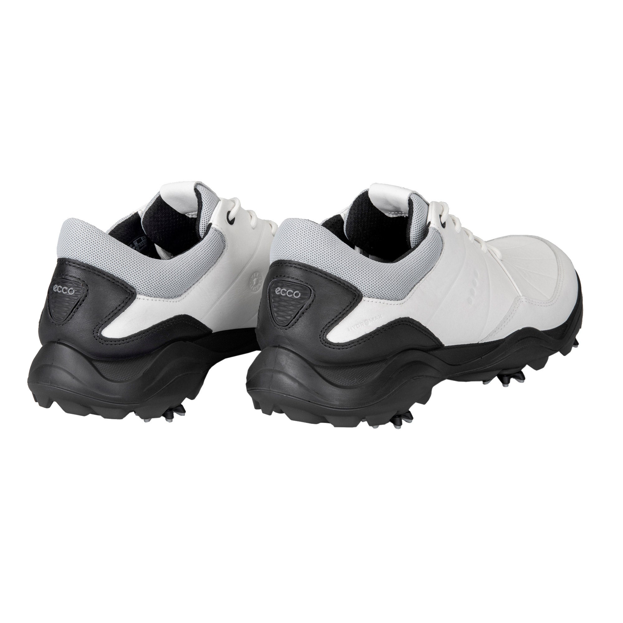 ECCO UNISEX GOLF STRIKE HYDROMAX LEATHER SHOES IN BLACK AND WHITE Amazon.com | ECCO Men main image 3
