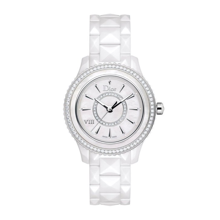 Dior VIII Mother-of-Pearl Dial Ceramic Ladies Watch | Costco
