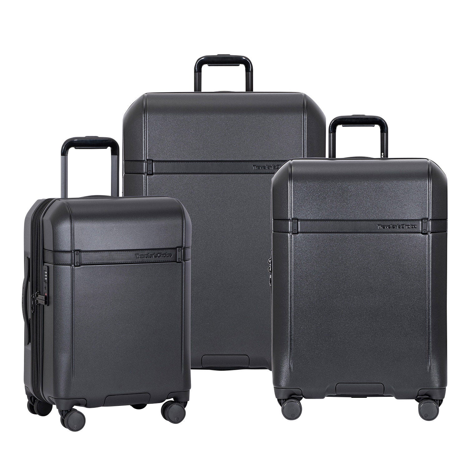 Traveler's Choice Candlewood II 3-piece Expandable Hardside Spinner Luggage Set