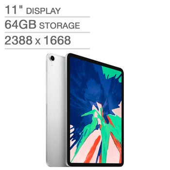 Apple iPad Pro A12X Bionic Chip 64GB - Silver | Costco