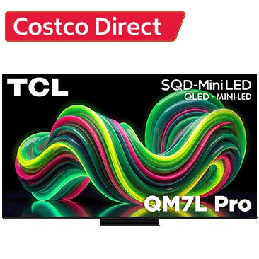 TCL 75-inch Class - QM7L Pro Series - 4K UHD SQD-Mini LED Smart TV
