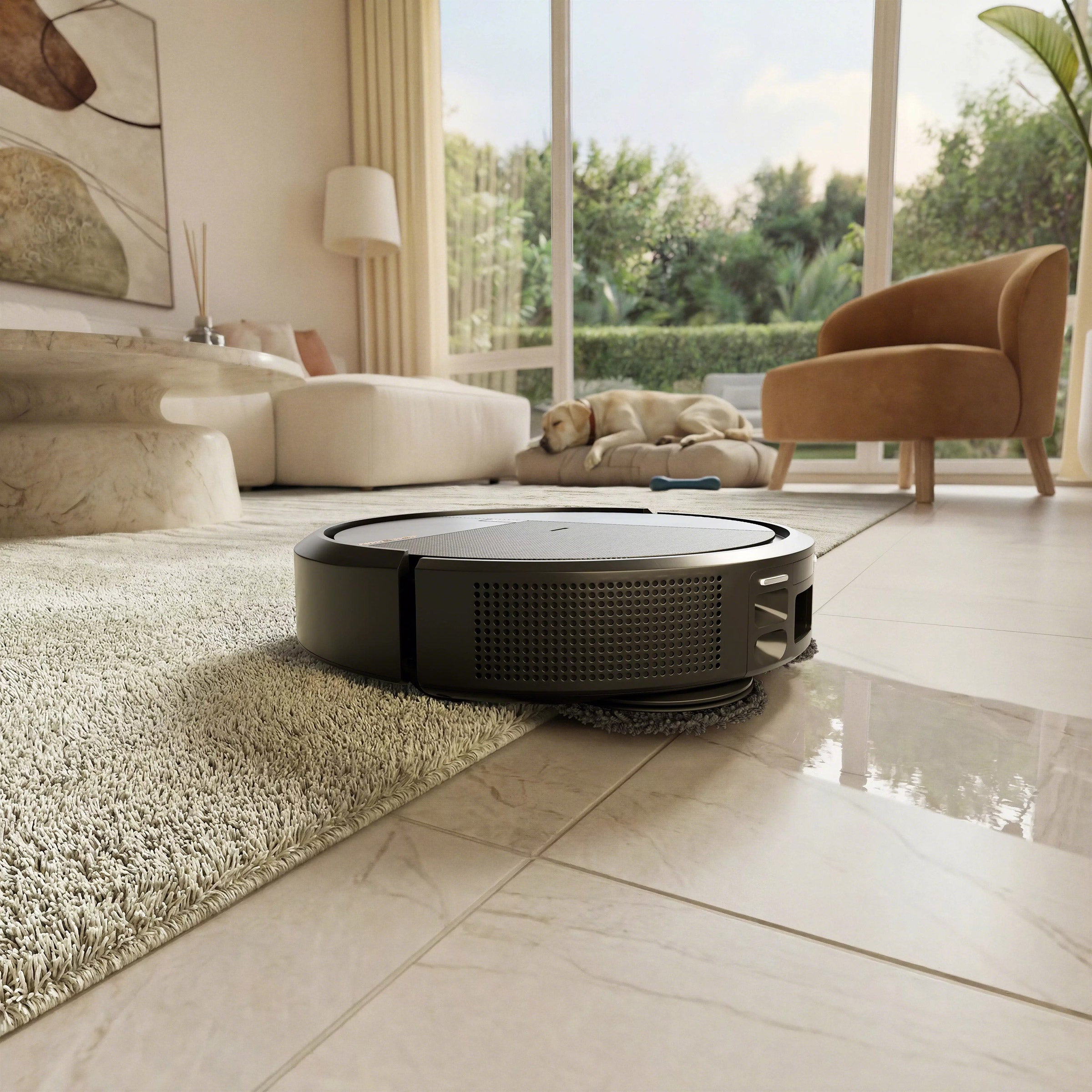 iRobot Roomba Plus 575S Combo Robot Vacuum and Mop + AutoWash Dock