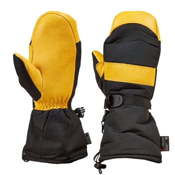 Saranac Gauntlet Premium Deerskin Ski Mitt | Costco