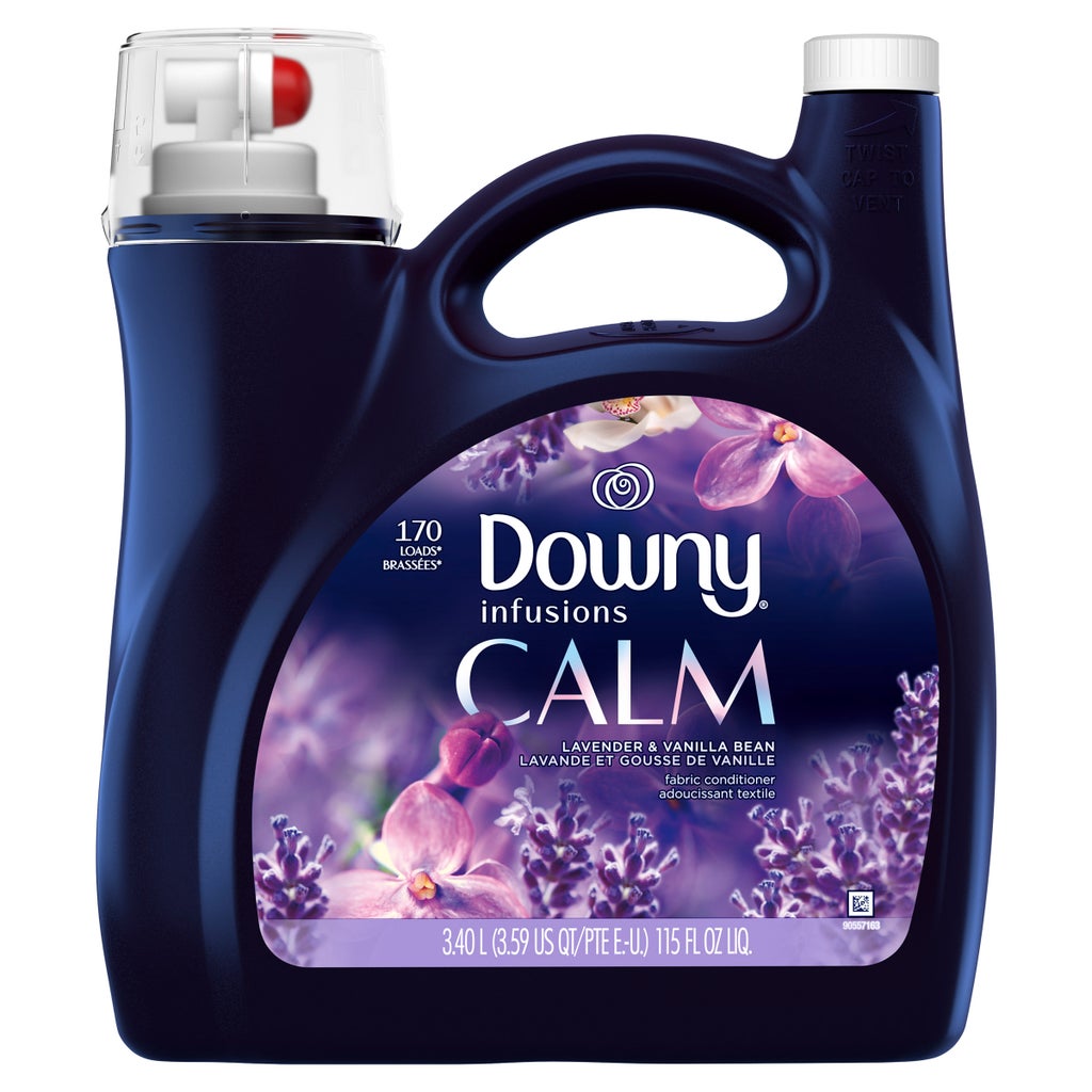 Downy Infusions Calm Fabric Softener, Lavender & Vanilla Bean, 170
