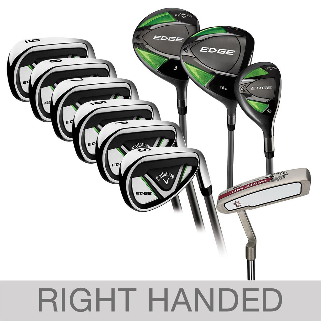 Callaway Edge 10-piece Men's Graphite Golf Club Set, Right Handed