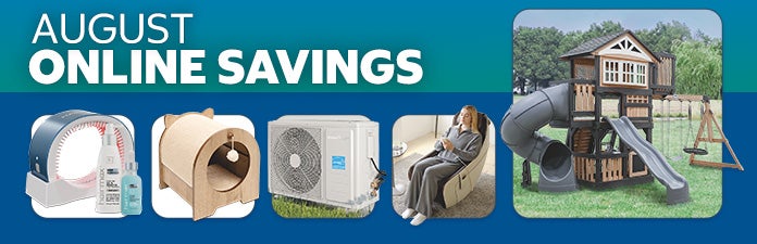 August Online Savings Event