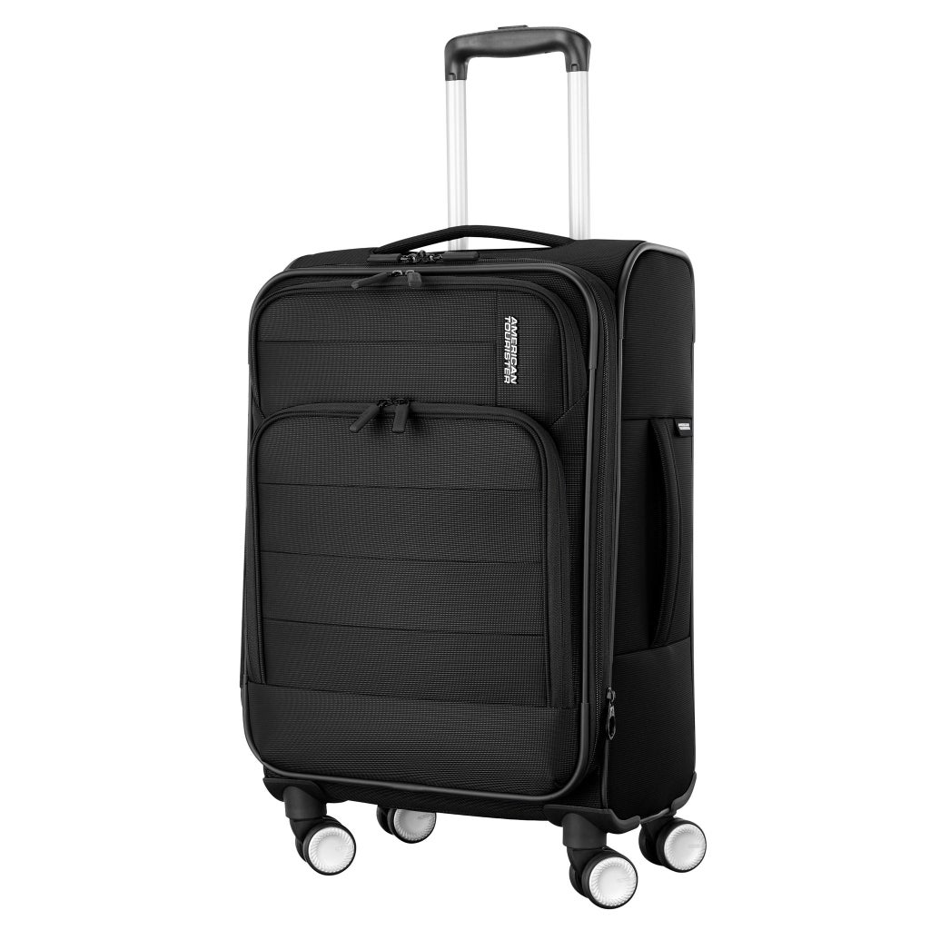american tourister travel duffel bag Urban Track 2 Wheel Bag, Grey (dark grey), S (55 cm - 55 L), with 2 wheels The Exo Hybrid Softside rolling duffel is built with durable polyester with blue accent American Tourister Carry On Luggage
