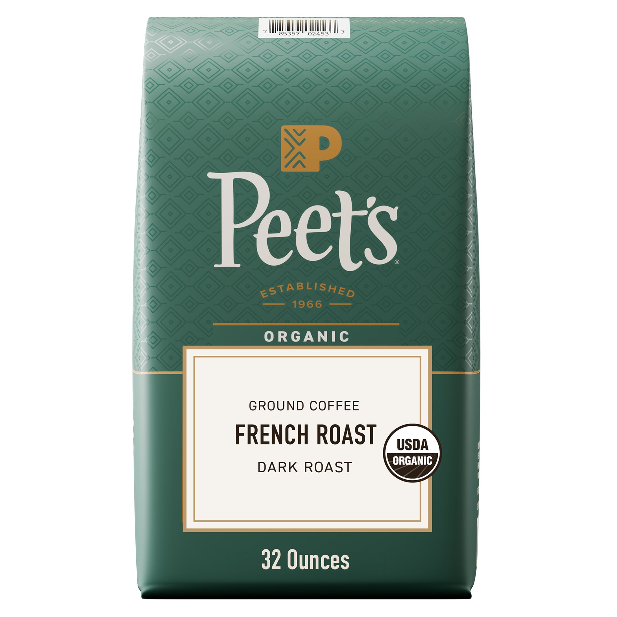 Peet's Coffee Organic French Roast Ground Coffee