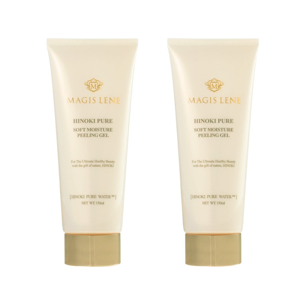 Magis Lene Hinoki Pure Soft Moisture Peeling Gel, 5.07 fl oz, 2