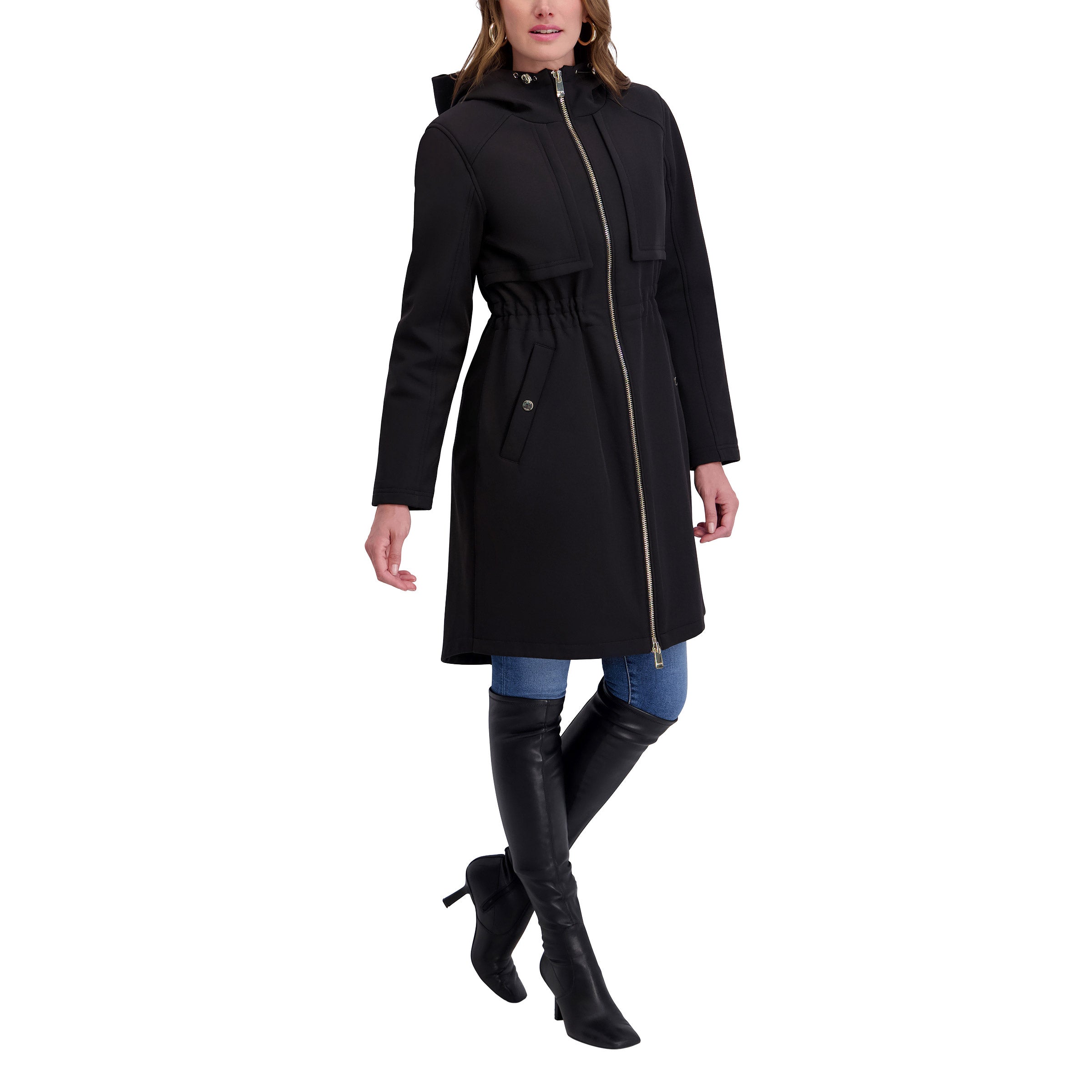 Kensie Women's Woven Softshell Anorak | Costco
