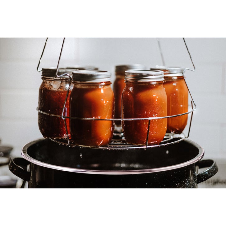 Granite Ware 21 Quart Canner 8-piece Set | Costco