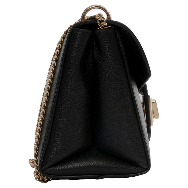Jimmy Choo Small Marianne Shoulder Bag, Black | Costco