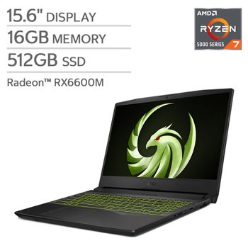 MSI Alpha 15 Gaming Laptop - AMD Ryzen 7-5800H - AMD Radeon RX6600M - 1080p - 144Hz - Windows 11