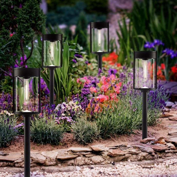 GTX Solar LED Pathway Lights, 4-pack | Costco