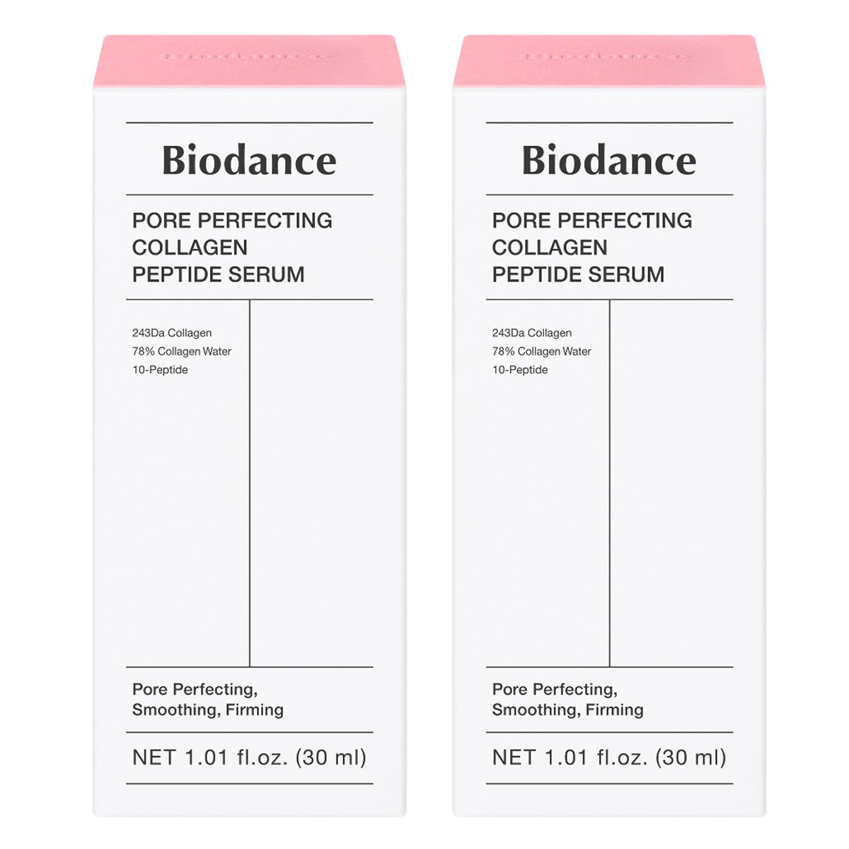 Biodance Pore Perfecting Collagen Peptide Serum, 1.01 fl oz, 2-pack