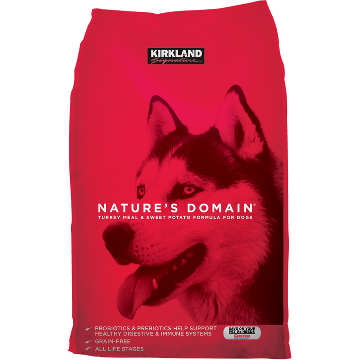 Kirkland Signature Nature's Domain Dog Food, Turkey & Sweet Potato